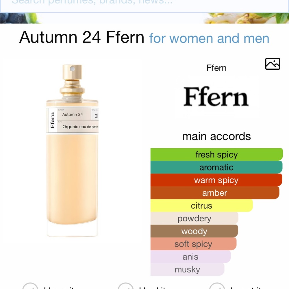 Organic Eau de Parfum - Autumn 24 - Cream
